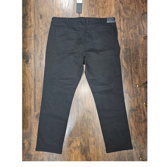 Good Counsel Malone Stretch Jeans Size 50 X 32 Black New Big & Tall - Picture 2 of 3